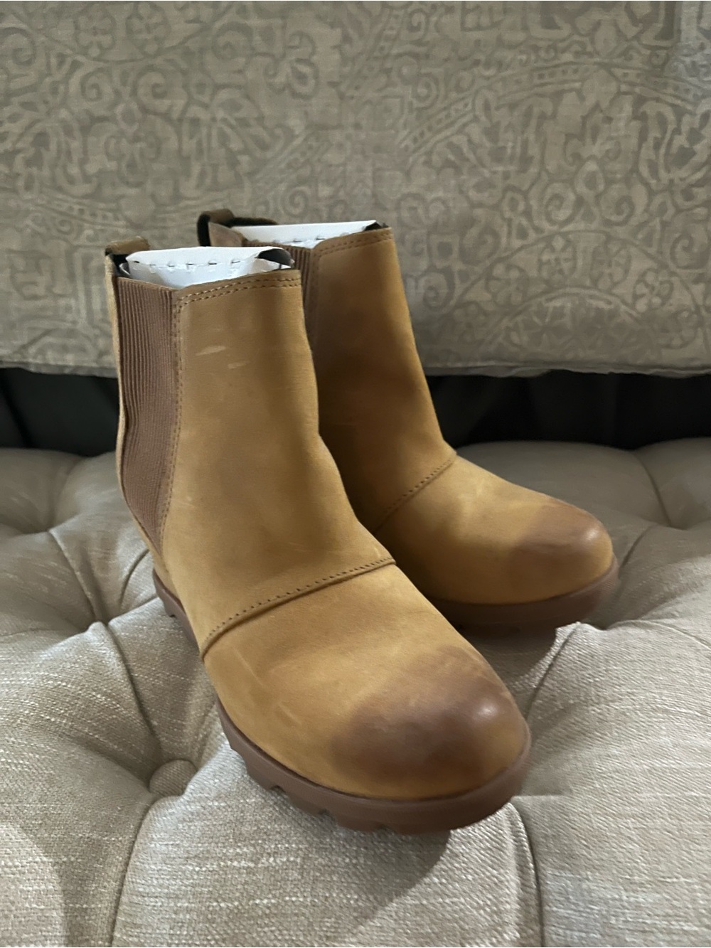 Sorel Women's Chestnut Tan Chelsea Ankle Boots